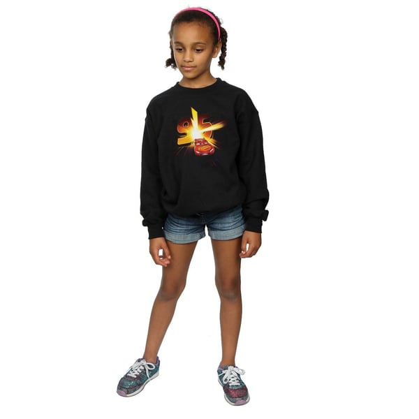 Disney Girls Cars Lightning McQueen Burst Sweatshirt