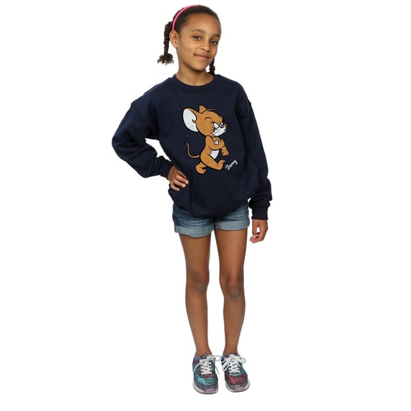 Tom And Jerry Girls Angry Mouse Cotton Sweatshirt