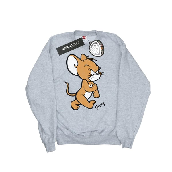 Tom And Jerry Girls Angry Mouse Cotton Sweatshirt
