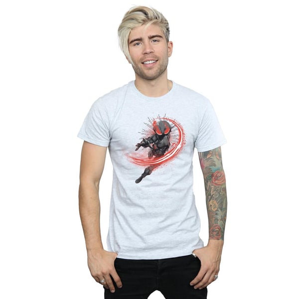 DC Comics Miesten Aquaman Black Manta Flash T-paita