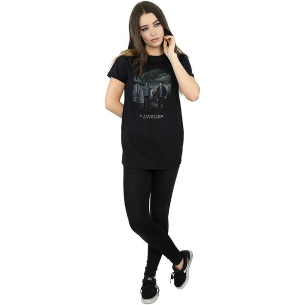 Supernatural Womens/Ladies Join The Hunt Meteor Shower Cotton Boyfriend T-Shirt