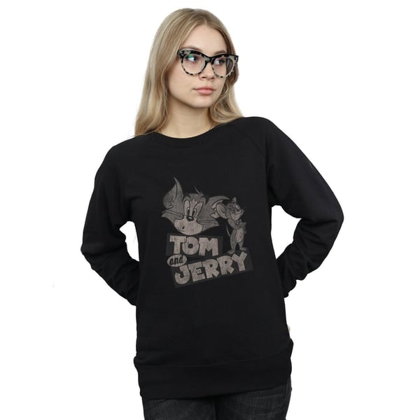 Tom and Jerry Womens/Ladies Wink Cotton Sweatshirt