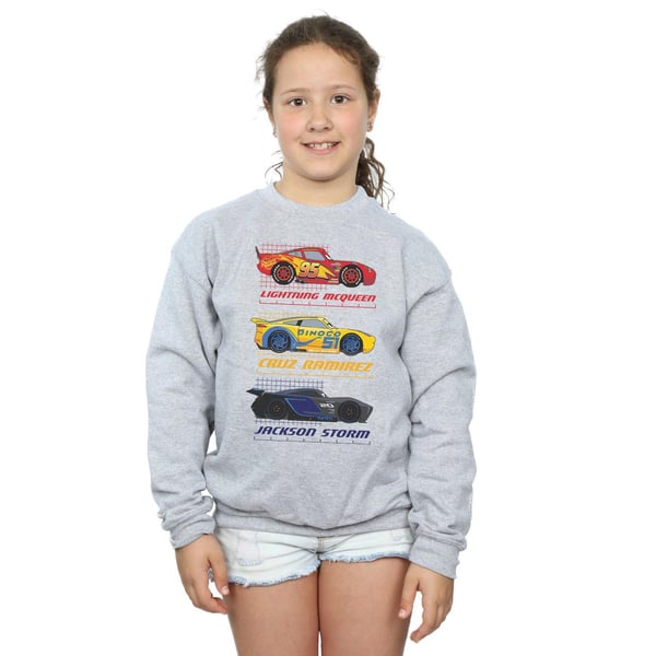 Disney Girls Cars Racer Profile Sweatshirt