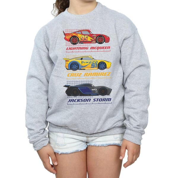Disney Girls Cars Racer Profile Sweatshirt