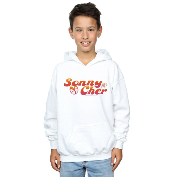 Sonny & Cher Boys Gradient Logo Hoodie