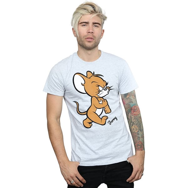 Tom and Jerry Mens Angry Mouse T-Shirt