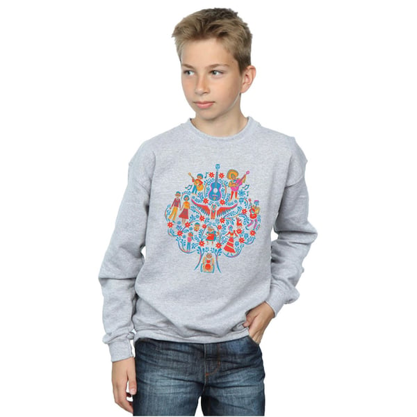 Disney Boys Coco Tree Pattern Sweatshirt