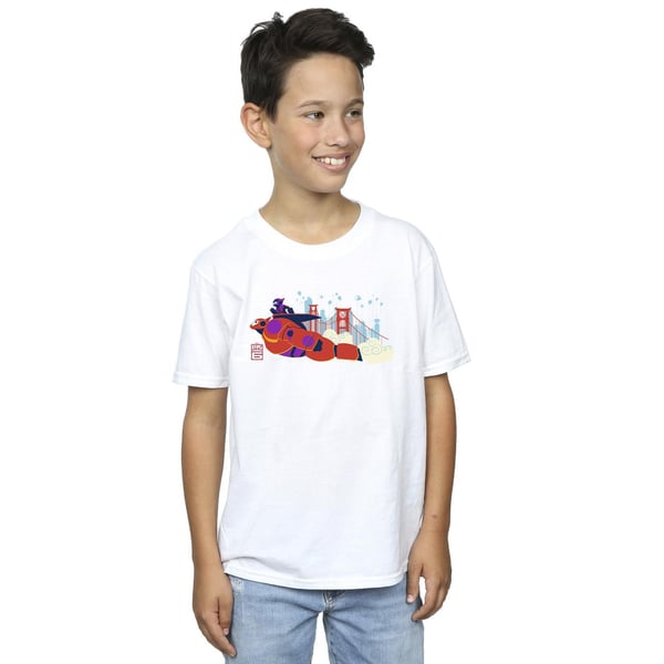 Disney Boys Big Hero 6 Baymax Hiro Bridge T-Shirt