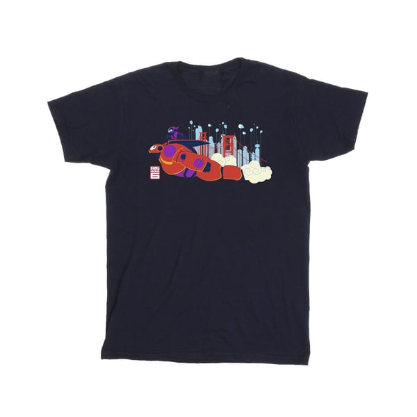 Disney Boys Big Hero 6 Baymax Hiro Bridge T-Shirt