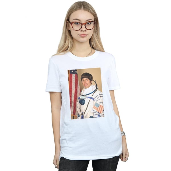 The Big Bang Theory Womens/Ladies Howard Wolowitz Rocket Man Cotton Boyfriend T-Shirt