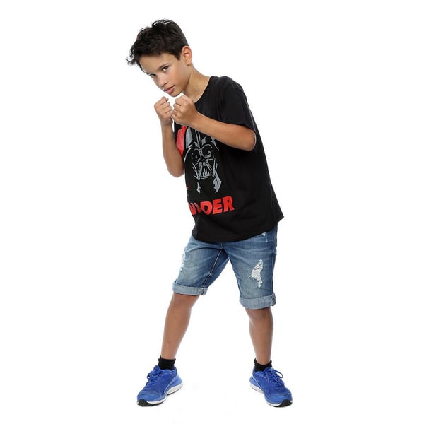 Star Wars Boys Darth Vader Poster Cotton T-Shirt