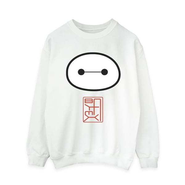 Disney Womens/Ladies Big Hero 6 Baymax Icon Sweatshirt