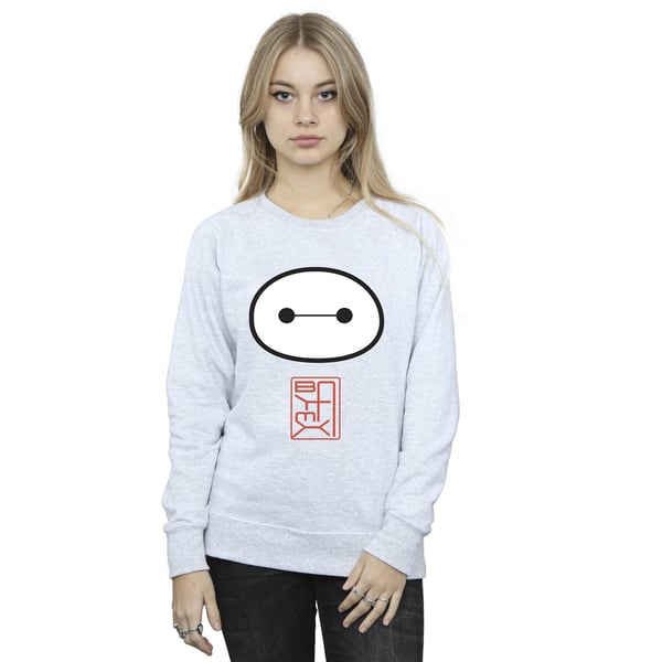 Disney Womens/Ladies Big Hero 6 Baymax Icon Sweatshirt