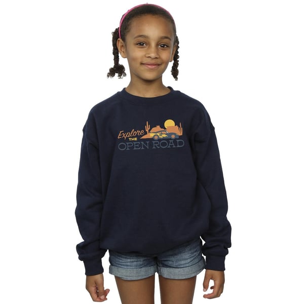 Disney Girls Cars Explore The Open Road Sweatshirt