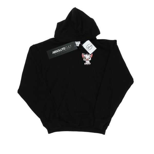 Disney Dam Moana Pua Grisen Brösttryck Hoodie