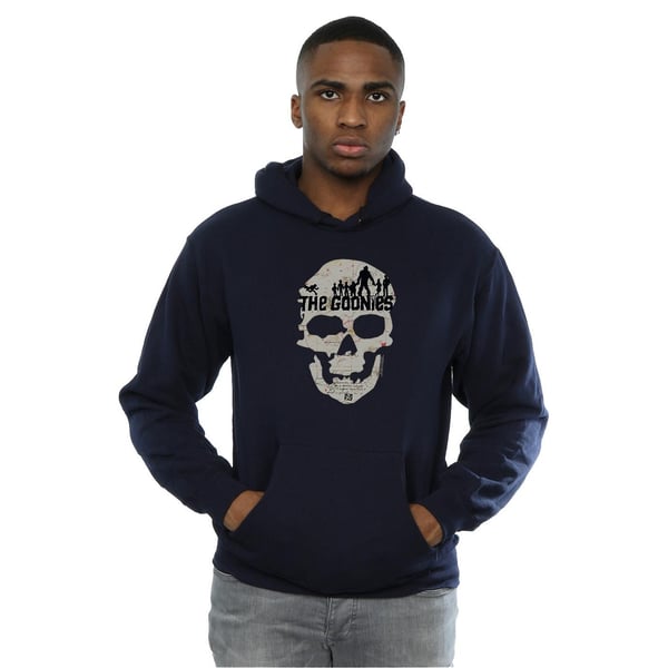 The Goonies Mens Map Skull Hoodie