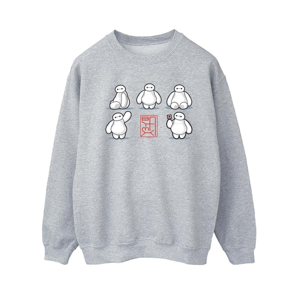 Disney Dam/Dam Big Hero 6 Baymax Många Poser Sweatshirt