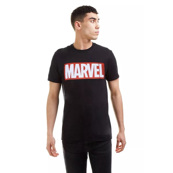 Marvel Unisex Aikuisten Logo T-paita