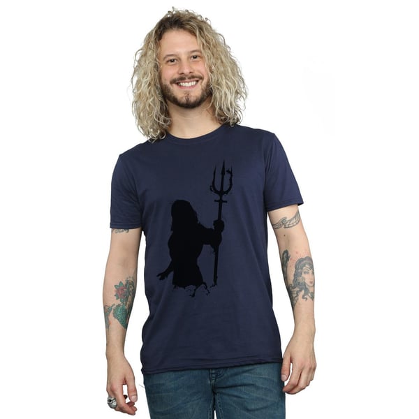 DC Comics Miesten Aquaman Mono Siluetti T-paita