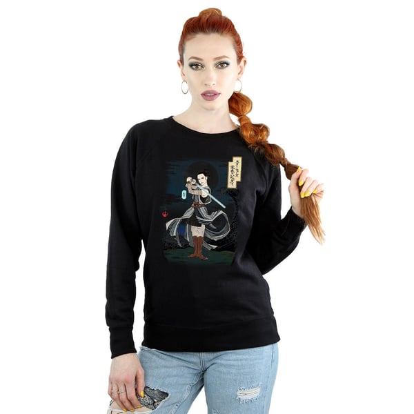 Star Wars Womens/Ladies The Last Jedi Japanese Rey Sweatshirt