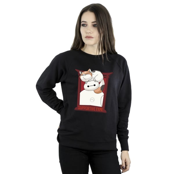 Disney Womens/Ladies Big Hero 6 Baymax Frame Support Sweatshirt
