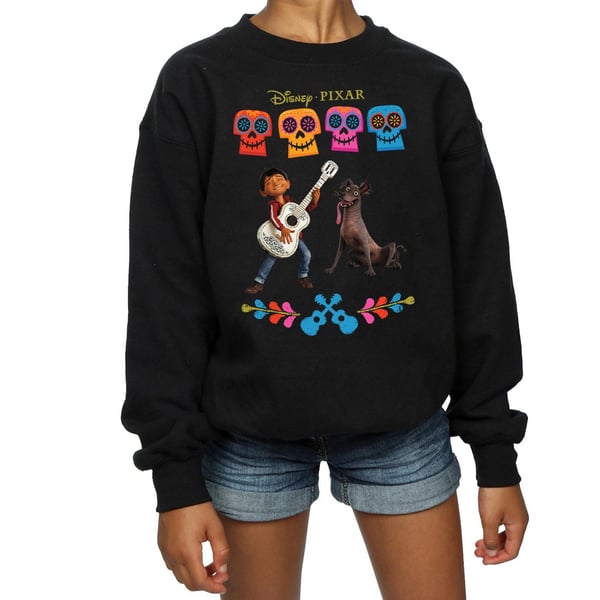 Disney Girls Coco Miguel Logo Sweatshirt