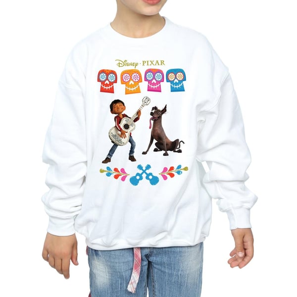 Disney Girls Coco Miguel Logo Sweatshirt