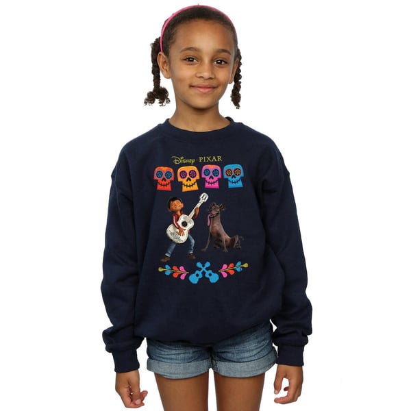 Disney Girls Coco Miguel Logo Sweatshirt