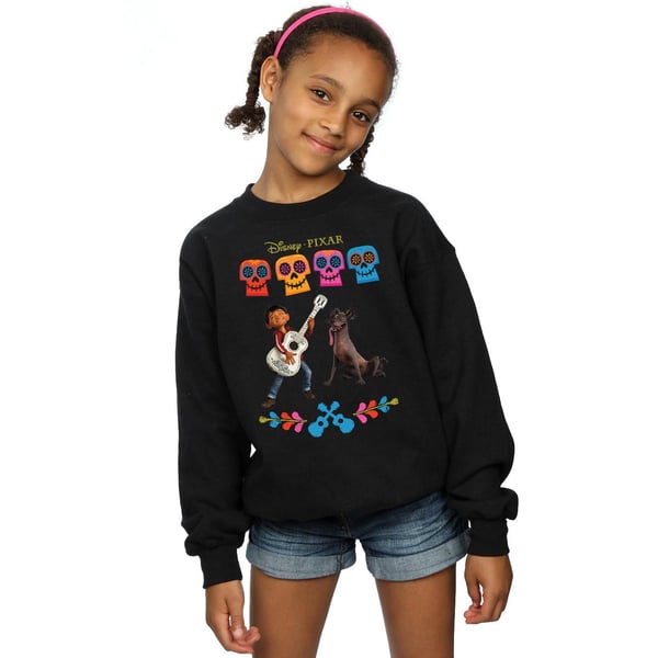 Disney Girls Coco Miguel Logo Sweatshirt