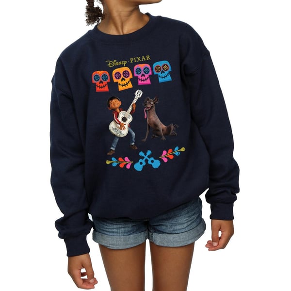 Disney Girls Coco Miguel Logo Sweatshirt