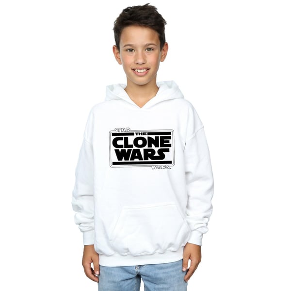 Star Wars Boys Clone Wars Logo Hoodie