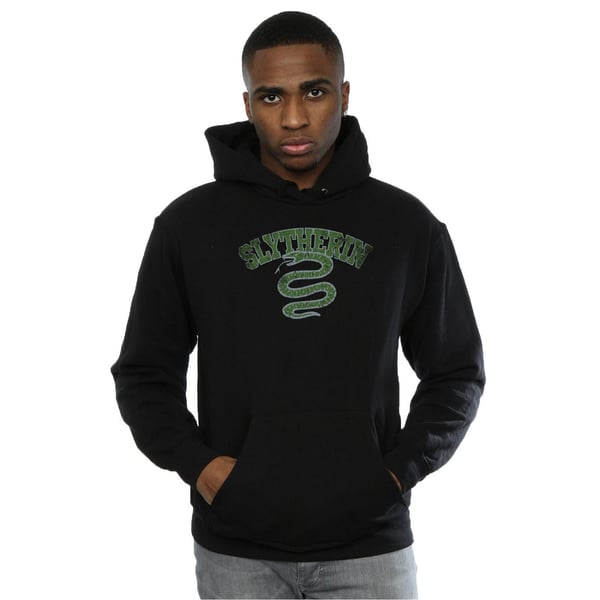Harry Potter Mens Slytherin Sport Emblem Hoodie