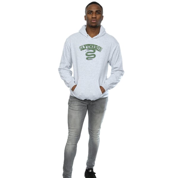 Harry Potter Mens Slytherin Sport Emblem Hoodie