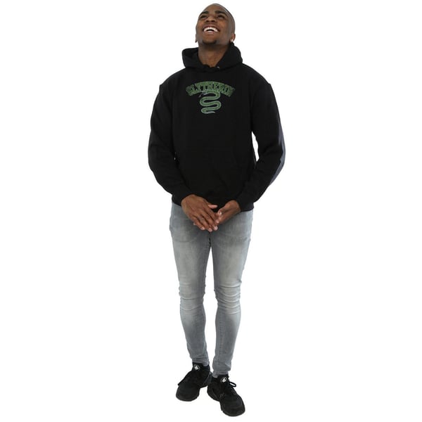 Harry Potter Mens Slytherin Sport Emblem Hoodie