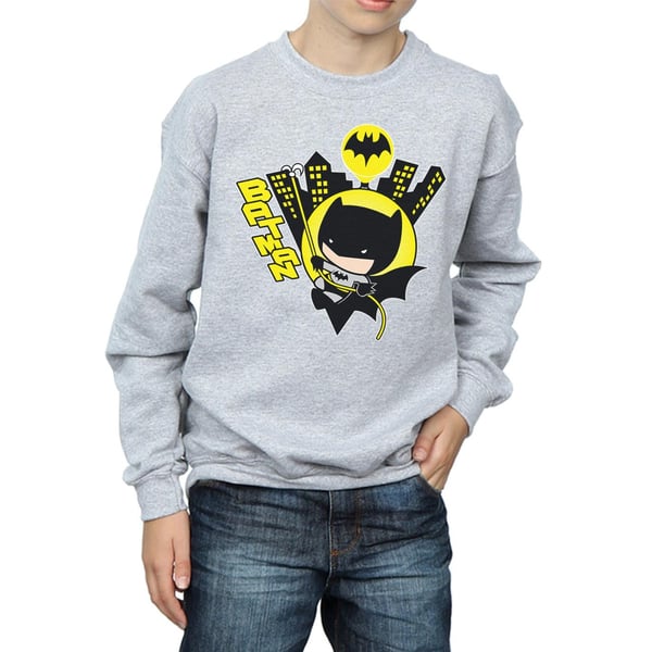 DC Comics Boys Chibi Batman Swinging Sweatshirt