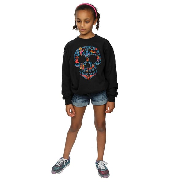 Disney Girls Coco Skull Pattern Sweatshirt