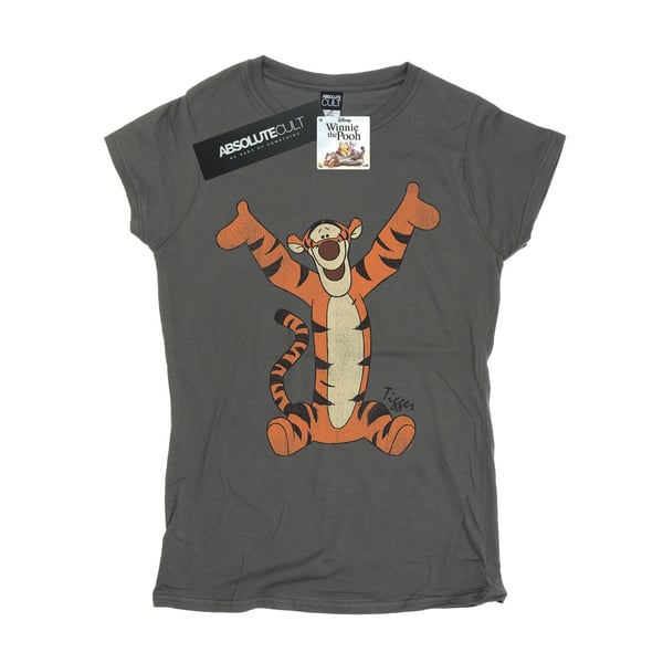 Nalle Puh Dam/Dam Klassisk Tiger Melerad T-shirt