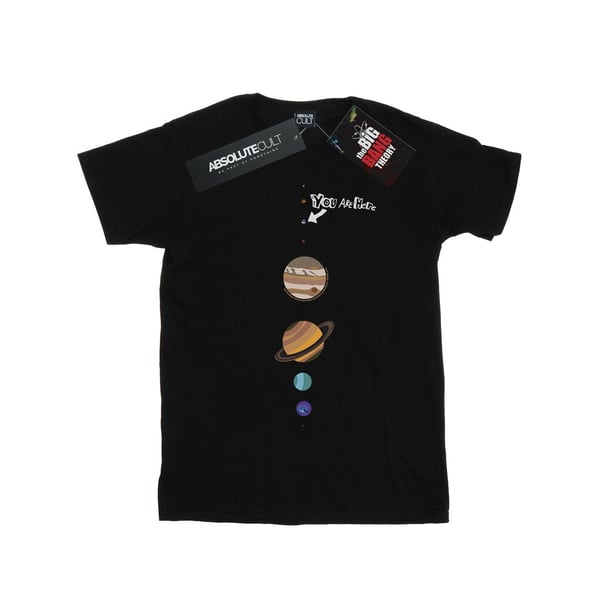 The Big Bang Theory Dam/Dam You Are Here Boyfriend T-shirt i Bomull