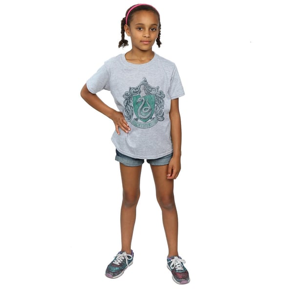 Harry Potter Girls Slytherin Cotton T-Shirt