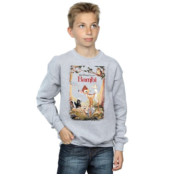 Disney Boys Bambi Retro Poster Sweatshirt