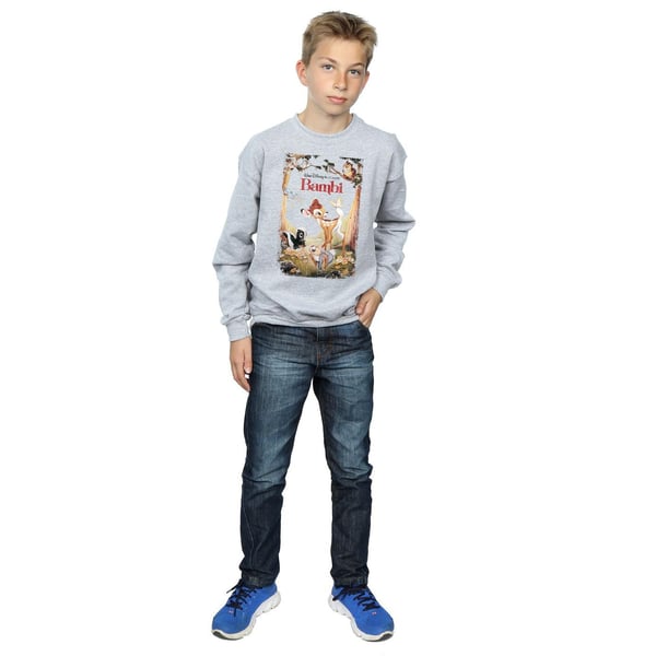 Disney Boys Bambi Retro Poster Sweatshirt