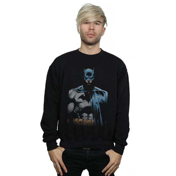 DC Comics Miesten Batman Lähikuva Collegepaita