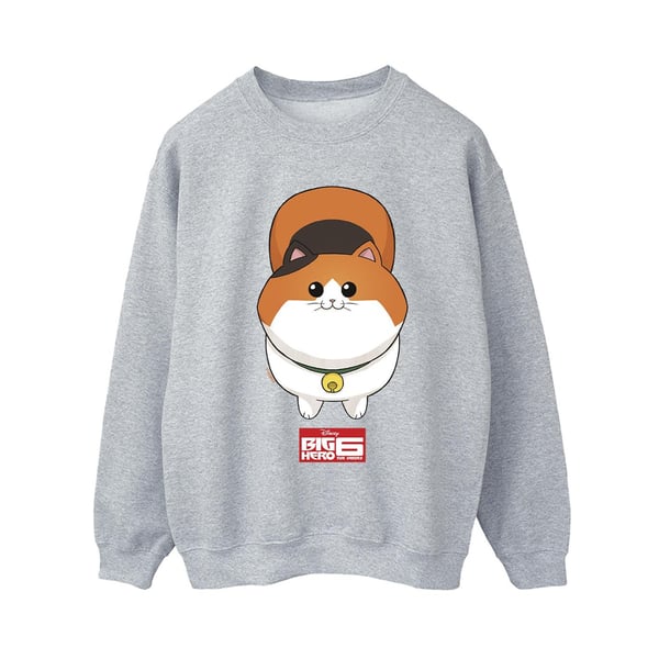 Disney Dam/Dam Big Hero 6 Baymax Kitten Face Sweatshirt