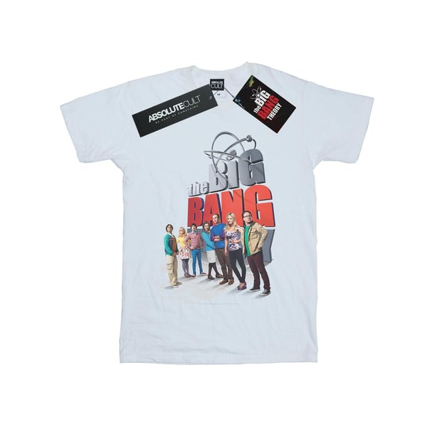 The Big Bang Theory Womens/Ladies Big Poster Cotton Boyfriend T-Shirt