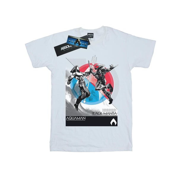 DC Comics Mens Aquaman Vs Black Manta T-Shirt
