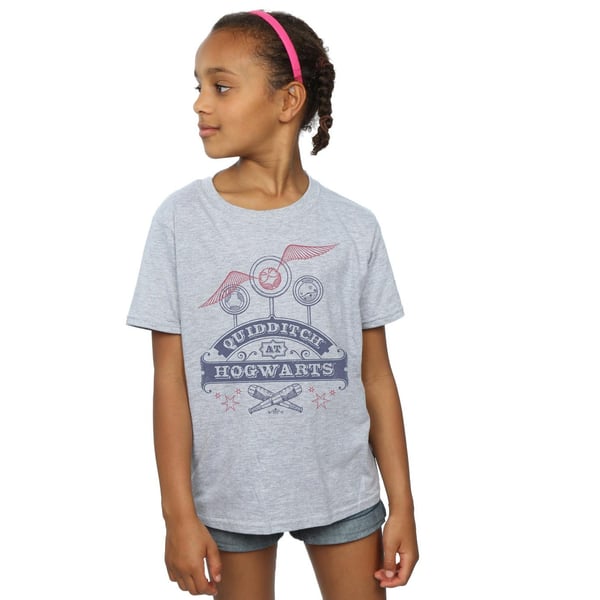 Harry Potter Girls Quidditch At Hogwarts T-Shirt