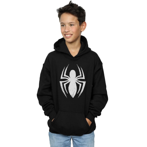 Marvel Boys Spider-Man Ultimate Spider Logo Hoodie