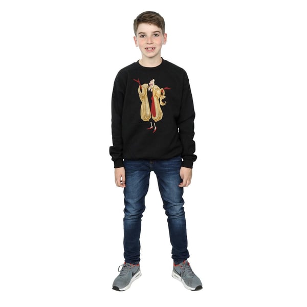 Disney Boys 101 Dalmatians Classic Cruella De Vil Sweatshirt
