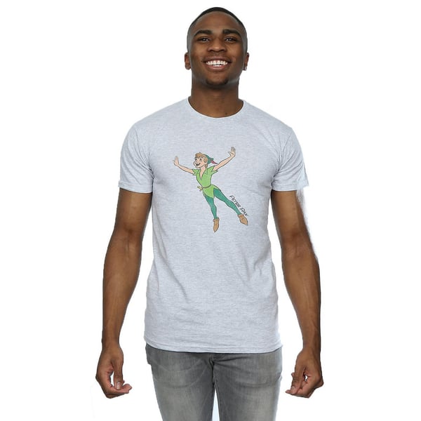 Peter Pan Mens Classic Flying Heather T-Shirt
