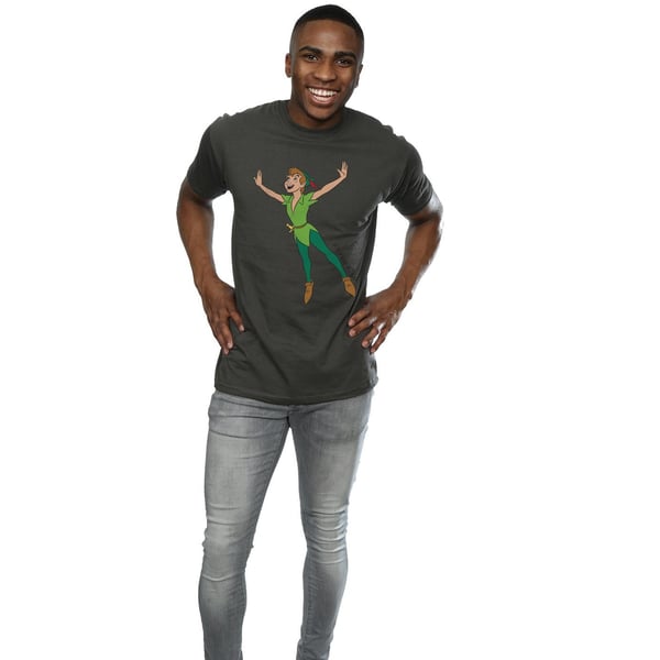 Peter Pan Mens Classic Flying Heather T-Shirt